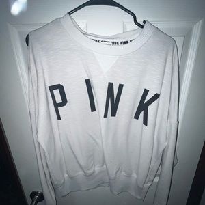 VS Pink Crop sweatshirt